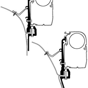 Adaptateur 3 pièces pour Thule Omnistor 2000
